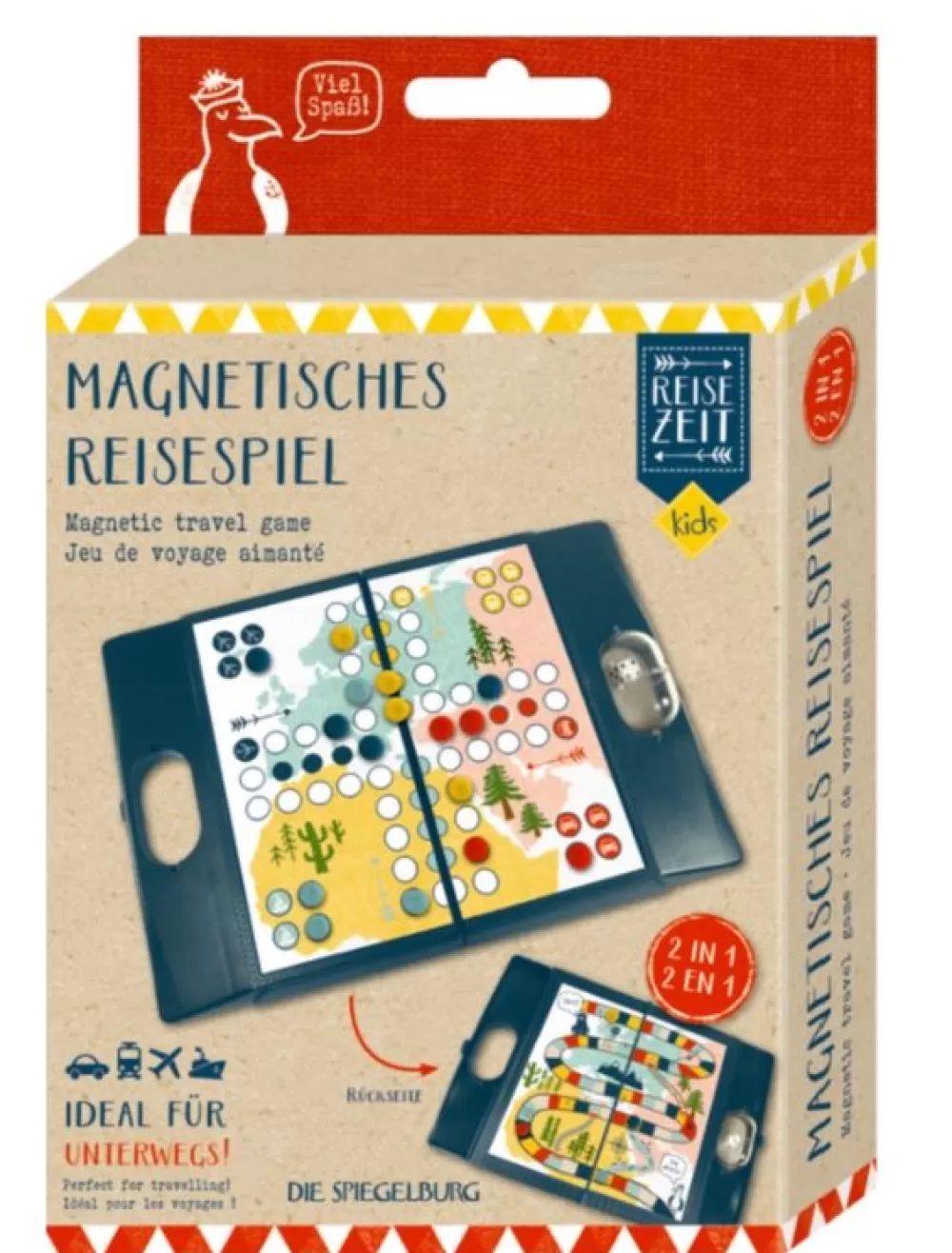 Spiegelburg Reisespiel Ludo Und Leiterspiel - Magnetisch Store