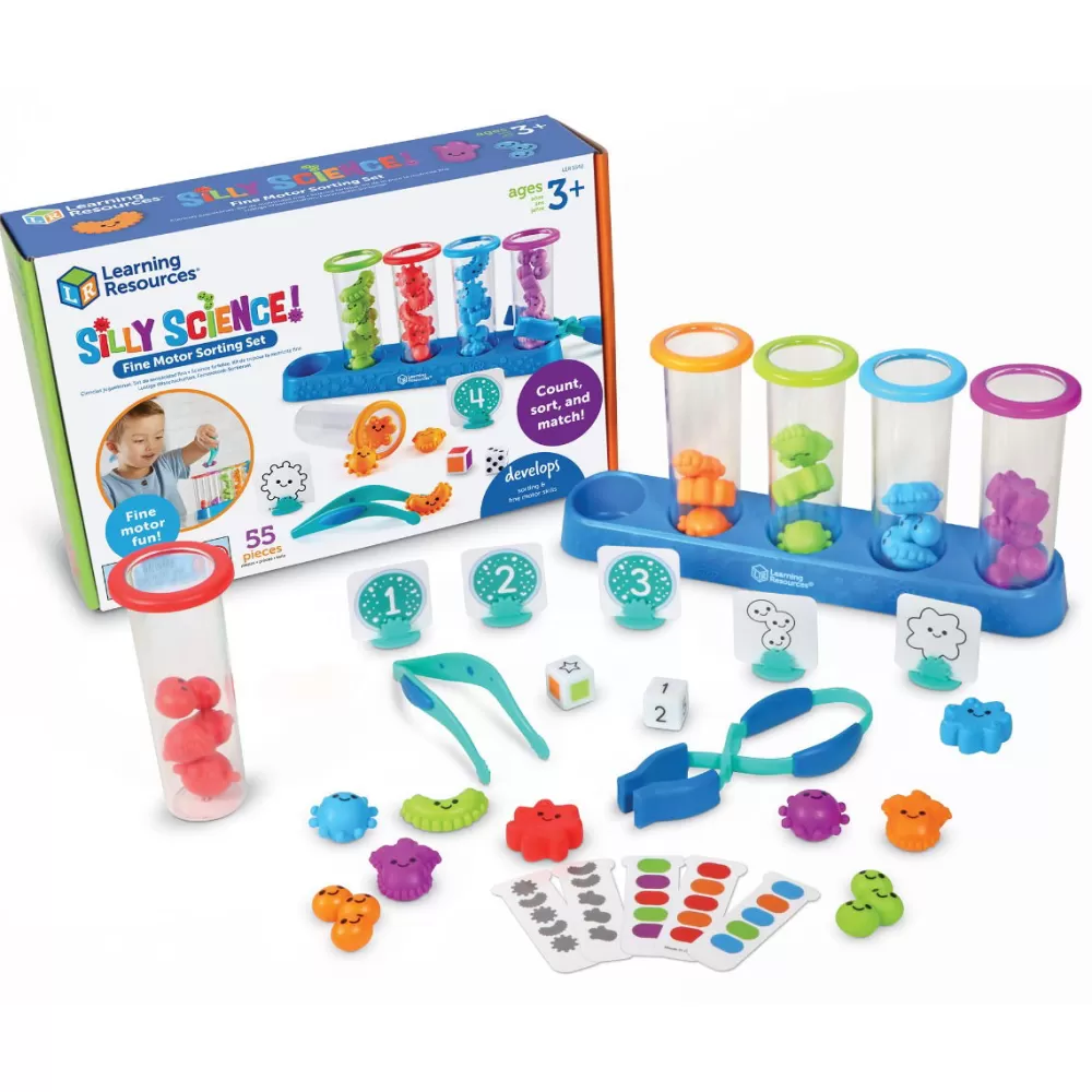 Learning Resources Silly Science - Feinmotorisches Sortierspiel Hot