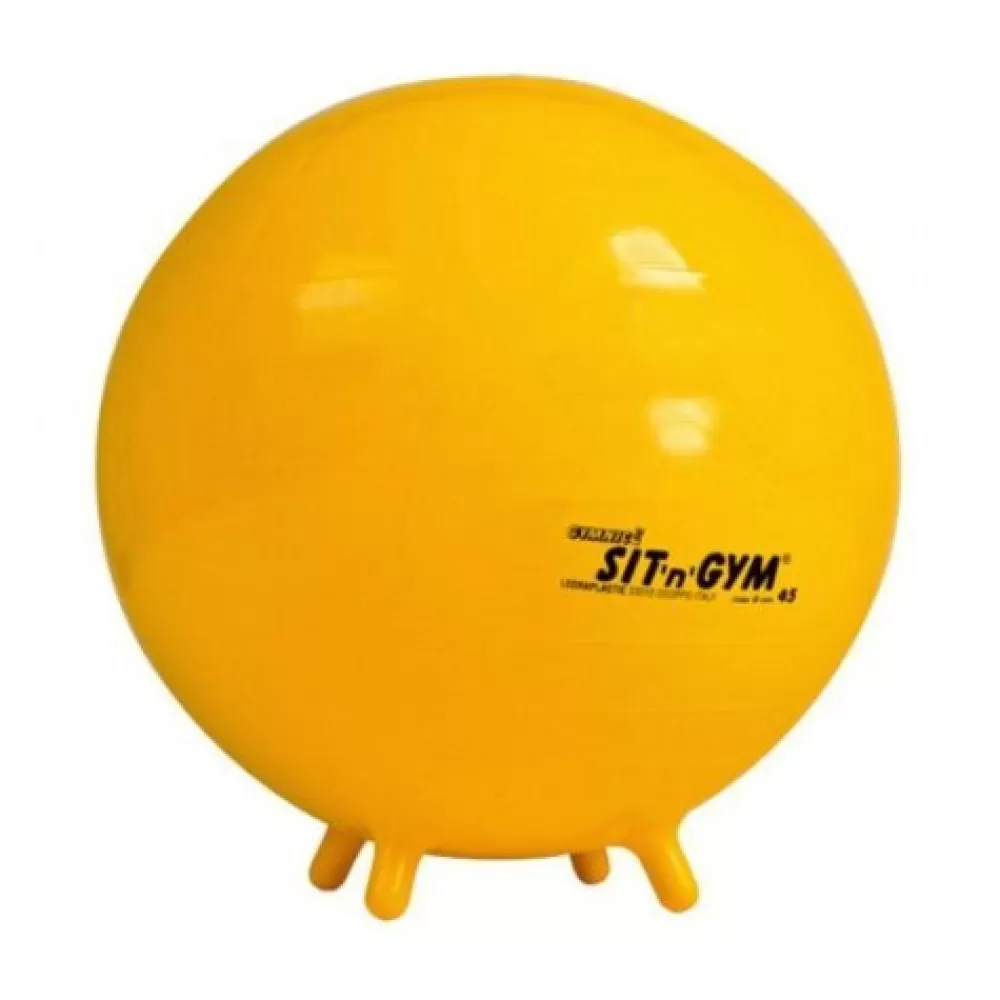 Sitzball Sit'N Gym - Gelb, O 45 Cm-Gymnic Hot