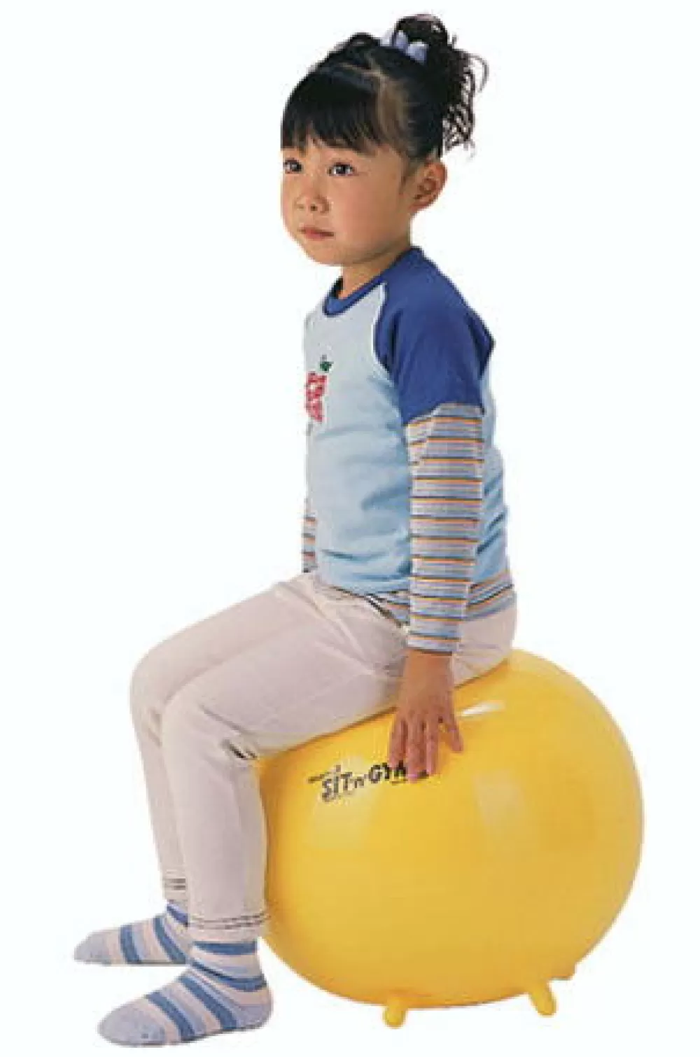 Sitzball Sit'N Gym - Gelb, O 45 Cm-Gymnic Hot