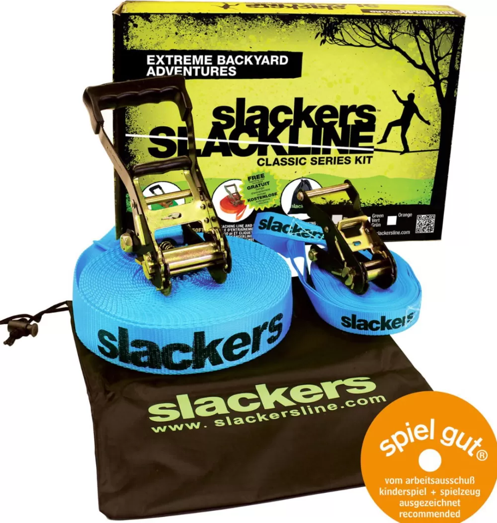 Slackers Slackline Mit Hilfsseil Fashion