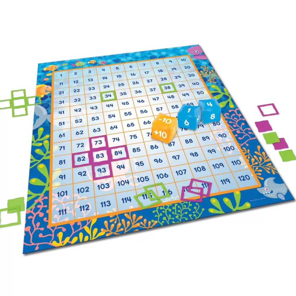 Spieldecke Lern Mathematik - 120 X 140 Cm-Learning Resources Fashion