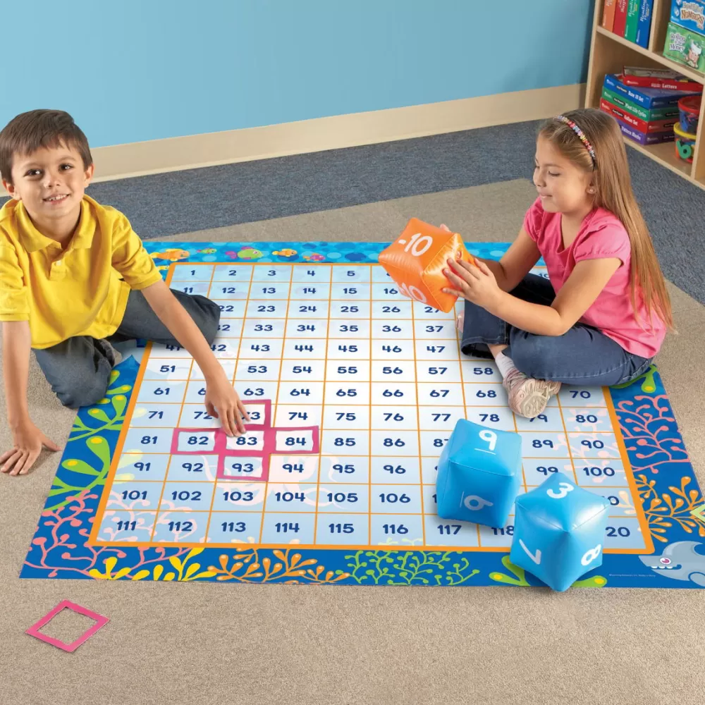 Spieldecke Lern Mathematik - 120 X 140 Cm-Learning Resources Fashion