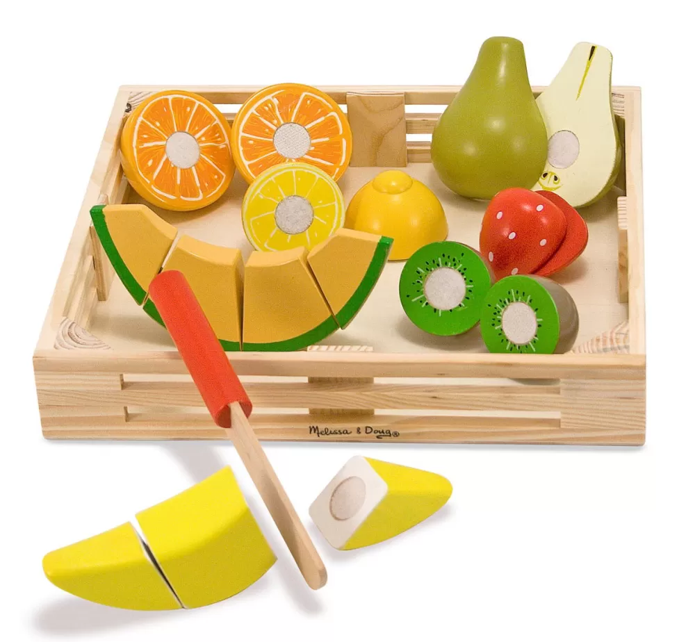 Melissa and Doug Spielessen - Frucht In Der Holzkiste Fashion