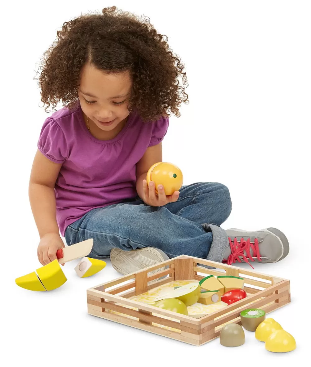 Melissa and Doug Spielessen - Frucht In Der Holzkiste Fashion