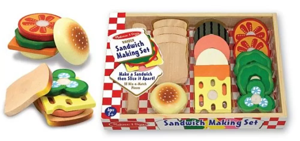 Melissa and Doug Spielessen - Sandwichbar Online