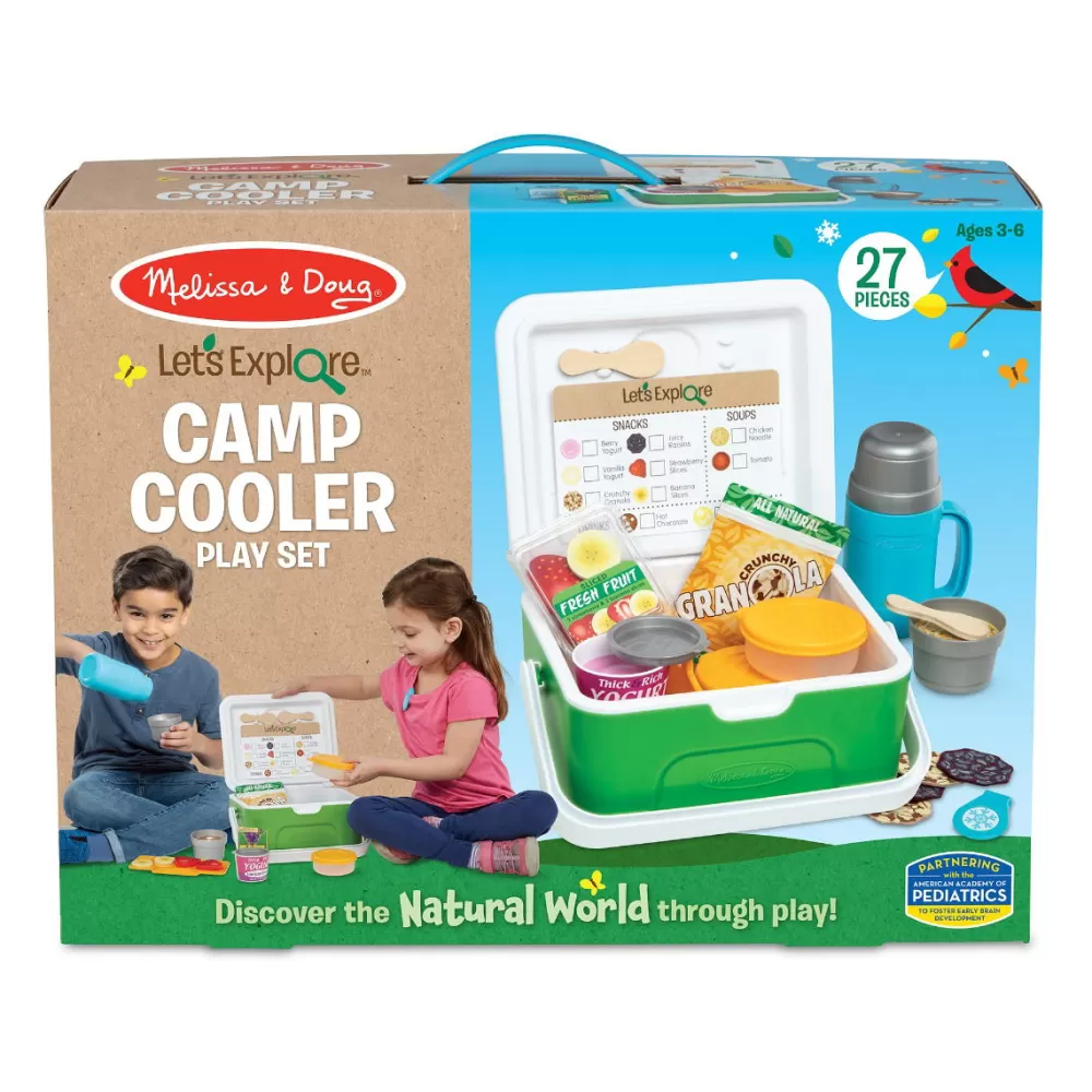 Melissa and Doug Spielset - Picknick-Kuhlbox, 27 Teile Fashion