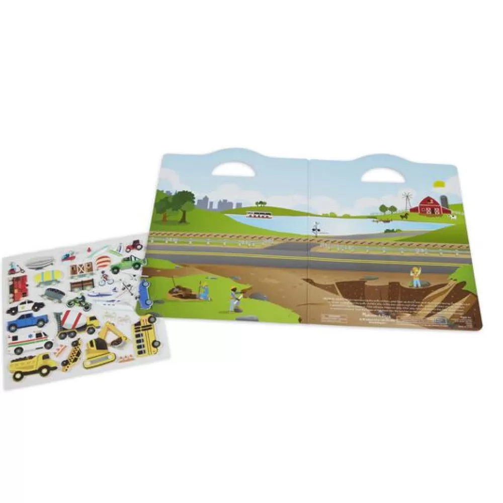 Melissa and Doug Stickerbuch - Transportmittel Outlet