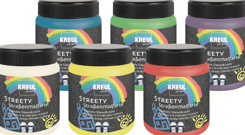 kreul Strasenmalfarbe 6 X 200 Ml Sale