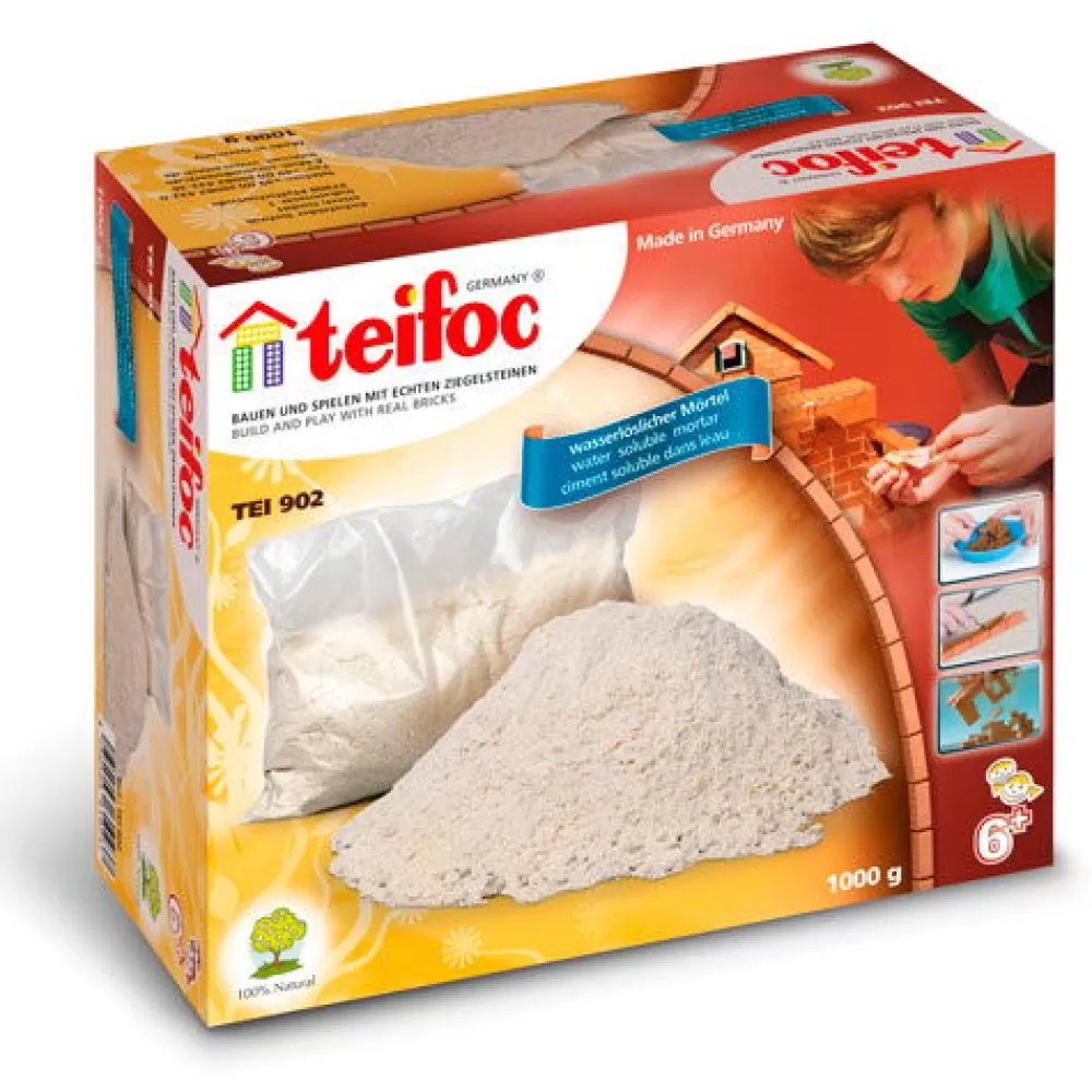 Teifoc Steinbaukasten - Zubehör - Mortel 1 Kg Fashion