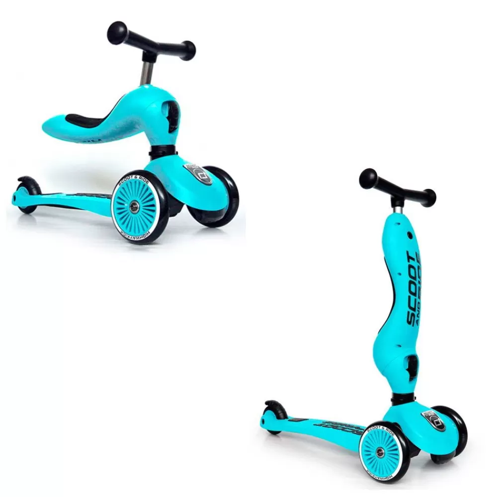 Scoot & Ride Tretroller / Laufradkombi - Highwaykick 1, Blue Best Sale