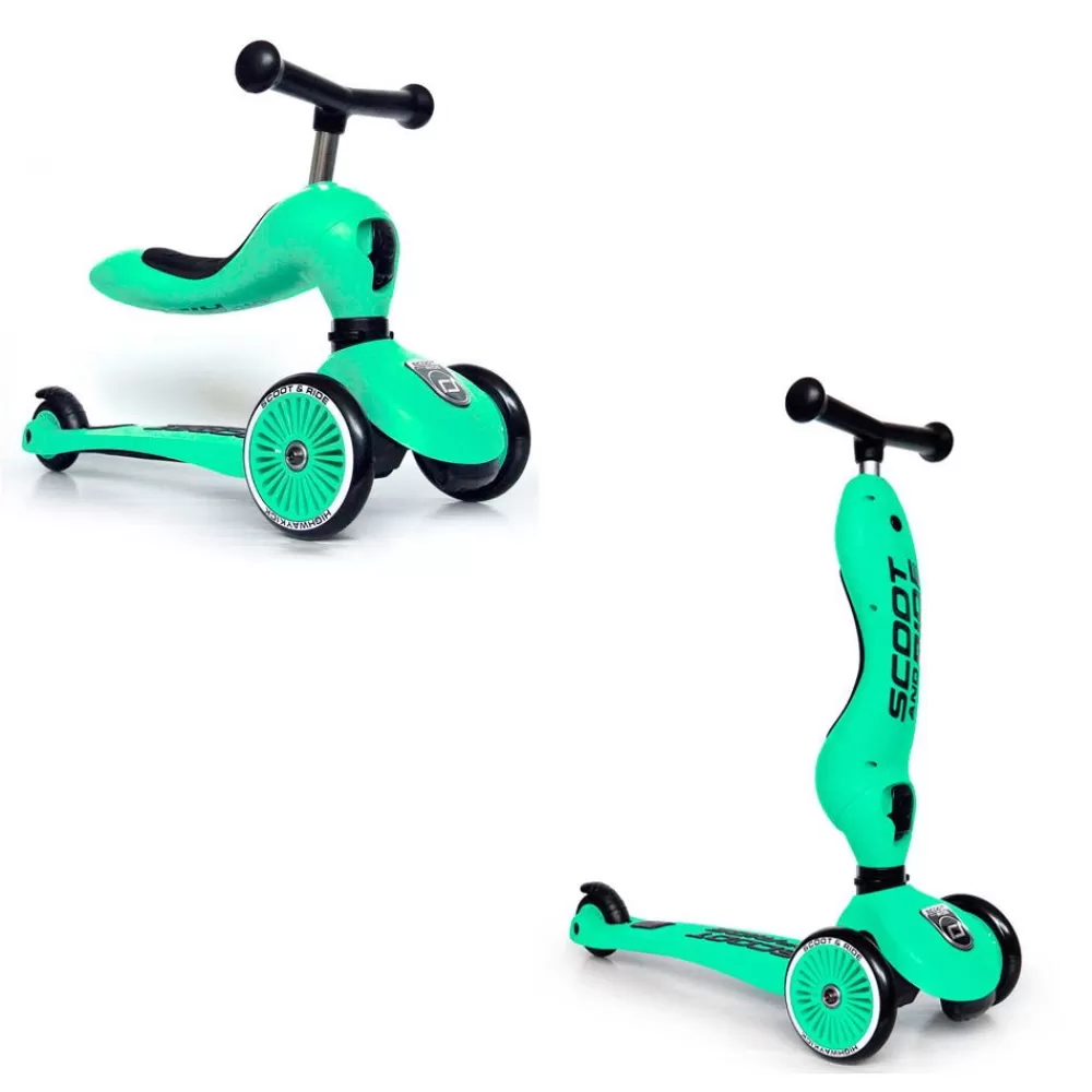 Scoot & Ride Tretroller / Laufradkombi - Highwaykick 1, Kiwi Discount