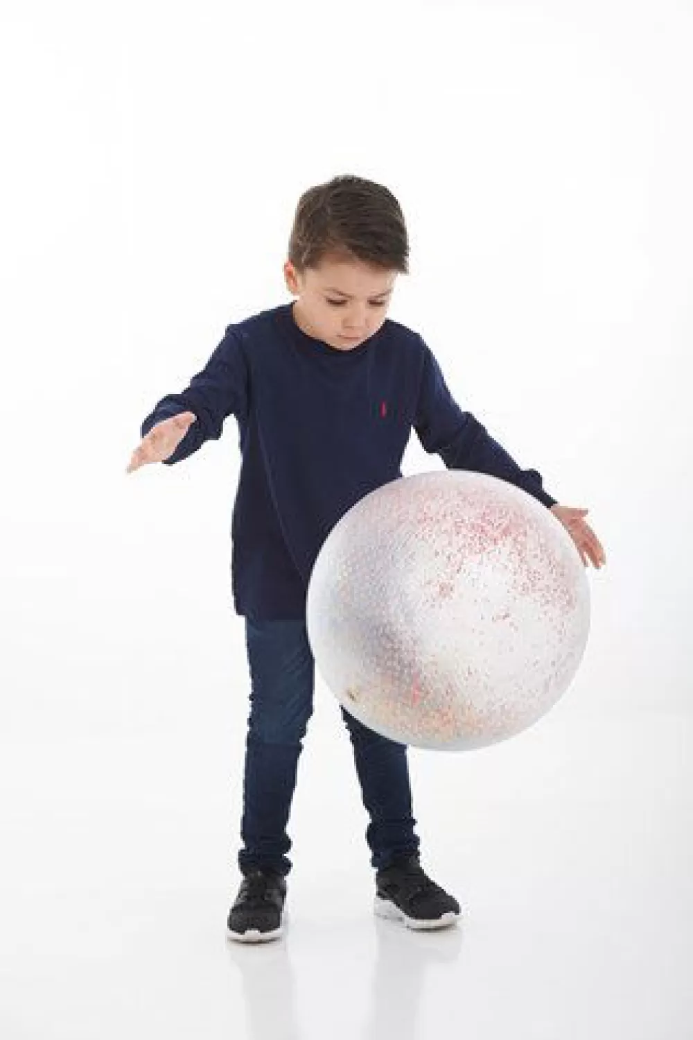 Tummelball Mit Konfetti Gros - O 40 Cm-eduplay Fashion