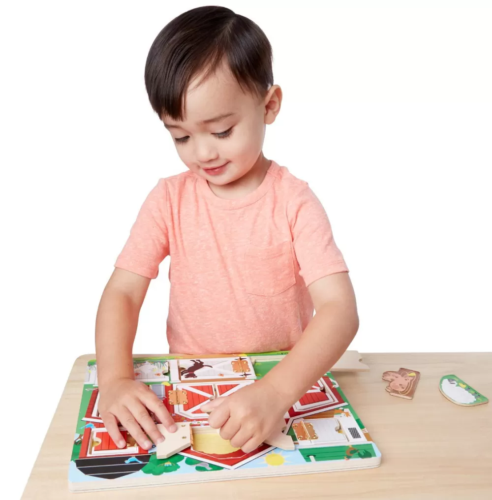 Melissa and Doug Was Verstecken Die Klappen? - Bauernhof Flash Sale