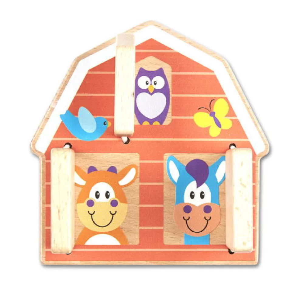 Melissa and Doug Wer Wohnt Auf Dem Bauernhof? Clearance