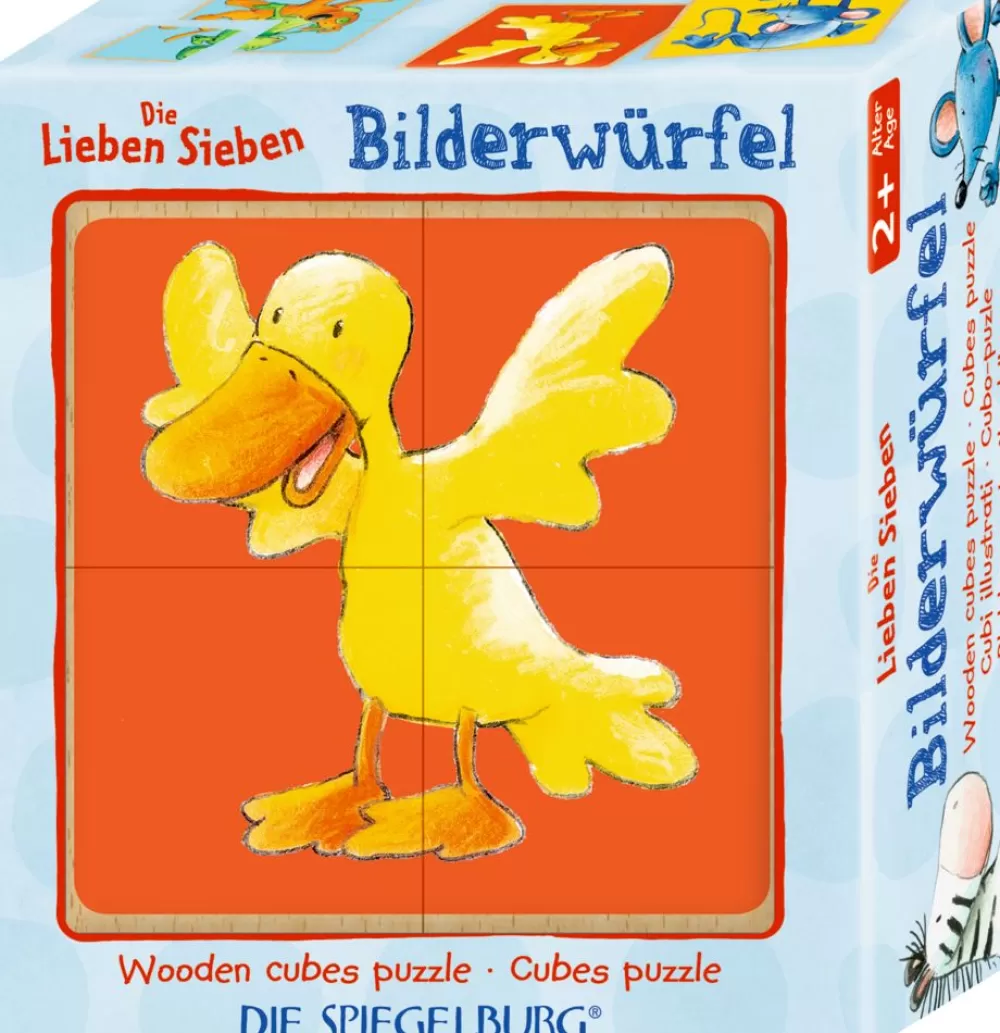 Wurfelpuzzle Mit Susen Tiermotiven-Spiegelburg Cheap